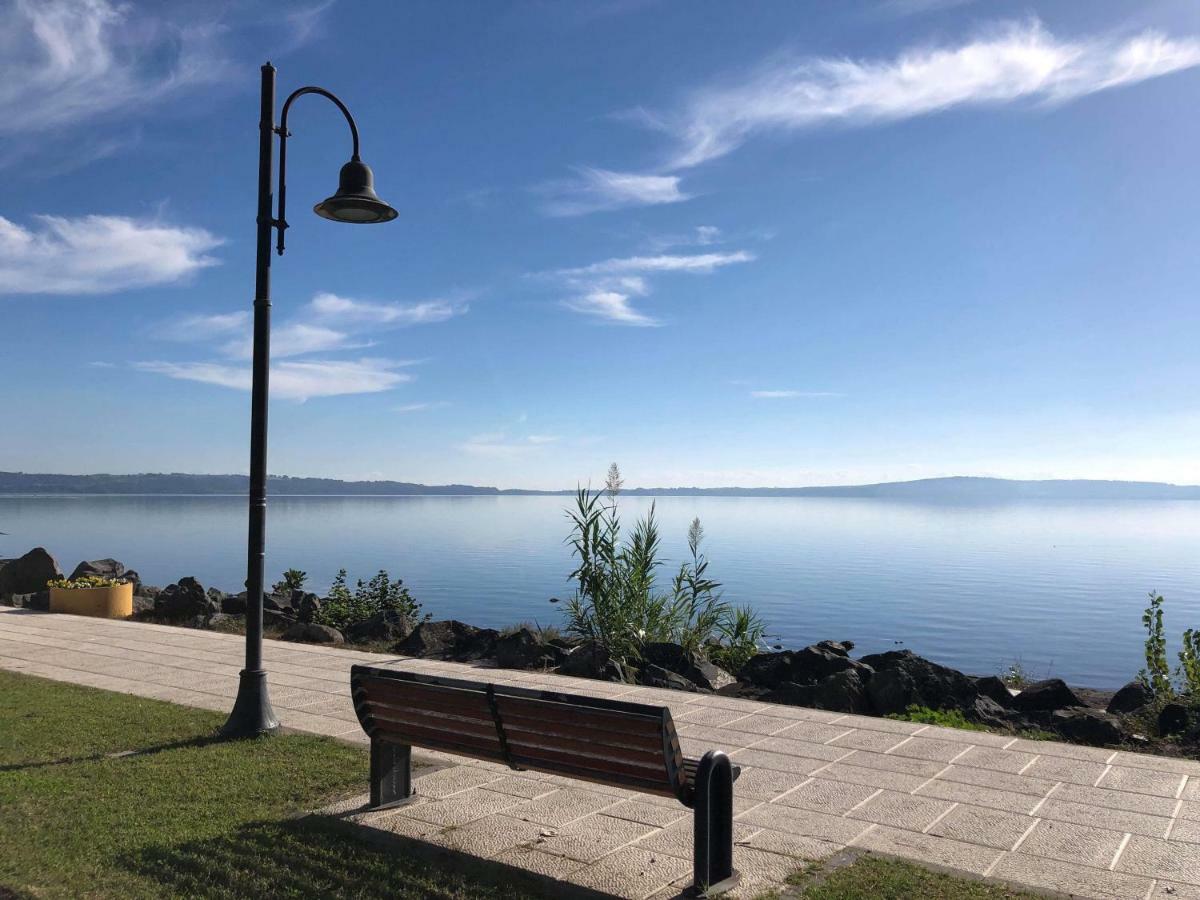 Il Poggio Degli Ulivi Apartment Trevignano Romano Bagian luar foto